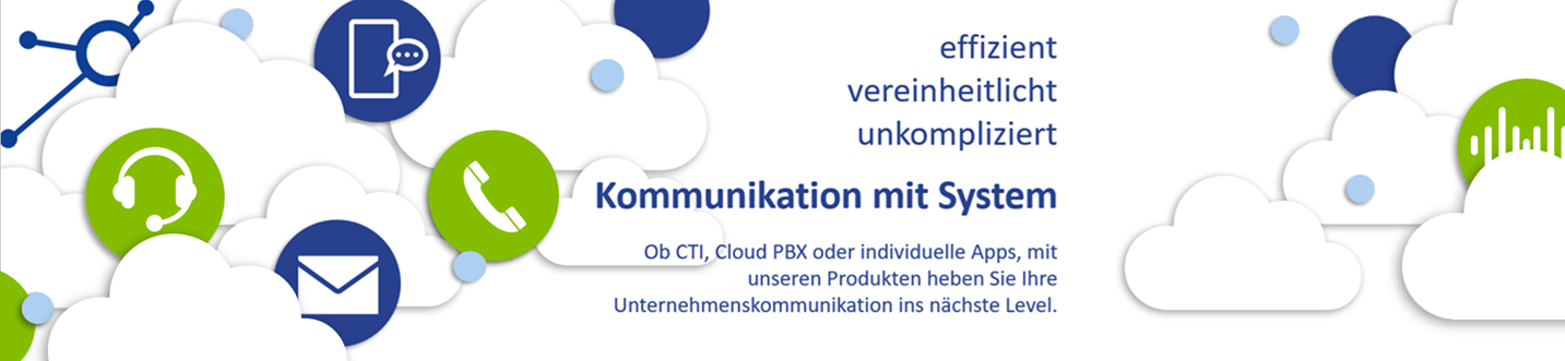 Ob CTI, Cloud PBX oder individuelle Apps, mit unseren Produkten heben Sie Ihre Unternehmenskommunikation ins nächste Level